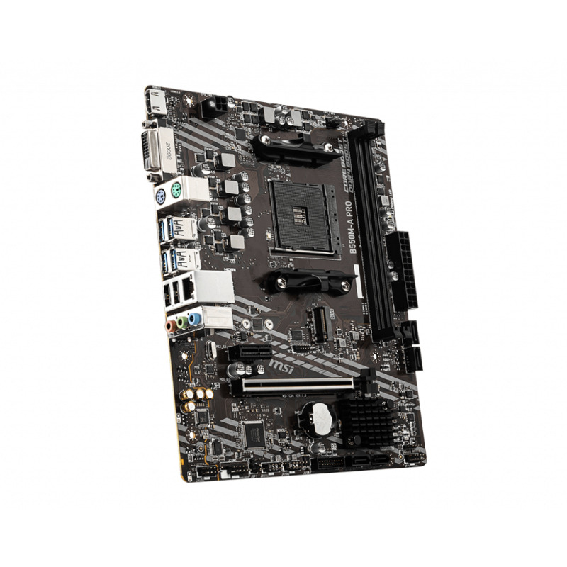 MB MSI B550 AMD S-AM4 4A GEN/2XDRR4 3200MHZ/PCIE 4.0/HDMI/DVI/4XUSB 3.2/M.2/MICRO ATX/GAMA MEDIA image 19